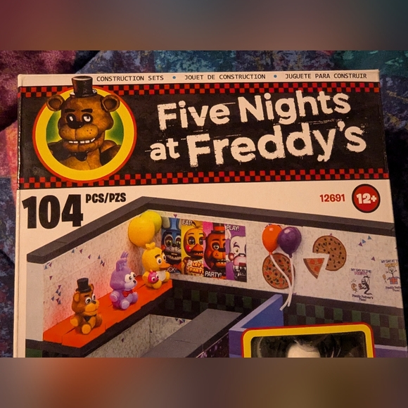 Five Nights At Freddy’s Prize Corner 12691 Construction Building Set Marionette - Picture 14 of 16